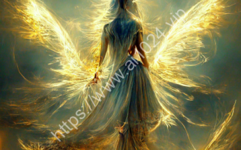 Imagine angels, beautiful women, magic, goddess of luck, adventure, glass, diamonds, magic world, fantasy, colorful wings, fog, light, crystal, gold, nebula, surrealism, imagine angels, beauty, magic, goddess of freedom, in the middle, magic. Mirror, glass, golden wings, magic stick, magic corolla, fantasy, fog, diamond, fluorescence, crystal, black, nebula, surreal, virtual engine, 8K, 16K HD, 50 million cameras, super wide angle, overlooking, decorative lines, cloud sea, 3D lighting, sky, dream, fairy tale, author: shallow ink，HD --ar 9:16